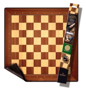 TAPIS ECHECS NEOPRENE 50CM (VISUEL BOIS)