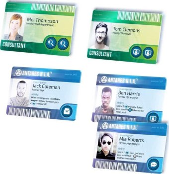 DETECTIVE - PLASTICS IDs CHARACTER