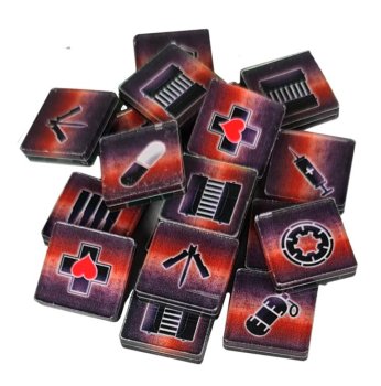 DEADZONE - 3.0 ACRYLIC ITEM COUNTERS