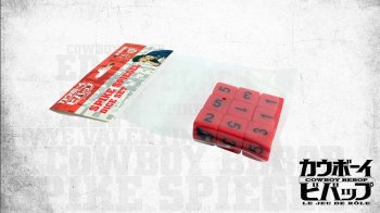 COWBOY BEBOP - SET DE DES SPIKE SPIEGEL 