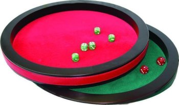 PISTE DE DES PRESTIGE 43CM VERTE