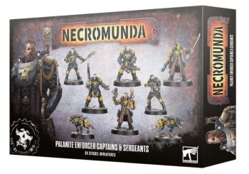 Palanite Enforcer Captains & Sergeants - NECROMUNDA