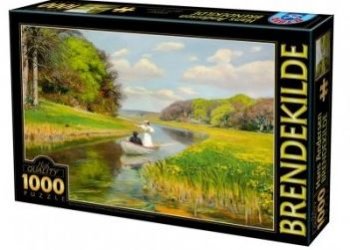 1000P JEUNE COUPLE SUR BATEAU (BRENDEKILDE)
