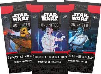 BOOSTER ETINCELLE DE REBELLION - STAR WARS UNLIMITED VF