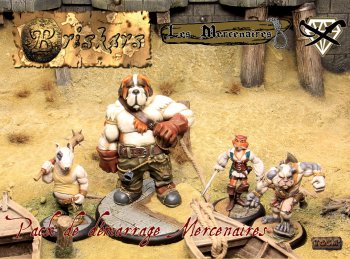 PACK DE DEMARRAGE MERCENAIRES BRISKARS