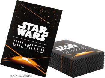 60P CARD BACK ORANGE STAR WARS UNLIMITED