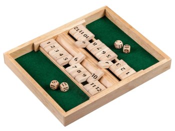 SHUT THE BOX 12 POUR 2 JOUEURS