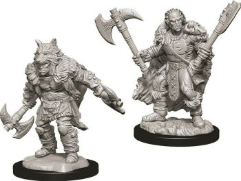 Male Half-Orc Barbariann - D&D Nolzur’s Marvelous Miniatures