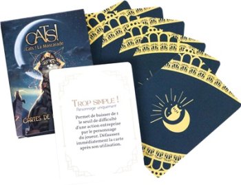 CARTE DE FAVEUR DELUXE - CATS ! LA MASCARADE