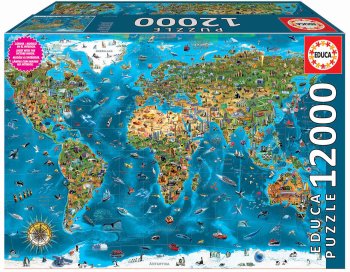 12000P MERVEILLES DU MONDE