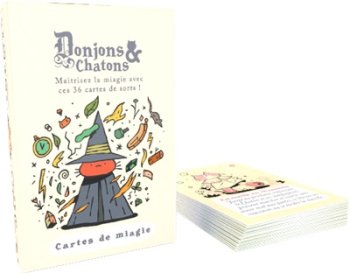 SET DE CARTES MIAGIE - DONJONS & CHATON
