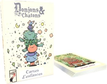 SET DE CARTES PETITES ENFANCES - DONJONS & CHATONS