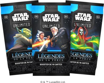1 BOOSTER LEGENDES DE LA FORCE (FRANCAIS)