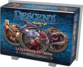 DESCENT : LA COURONNE DU DESTIN (EXT HEROS & MONSTRES)