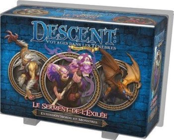 DESCENT : LE SERMENT DE L’EXILEE (EXT HEROS & MONSTRES)
