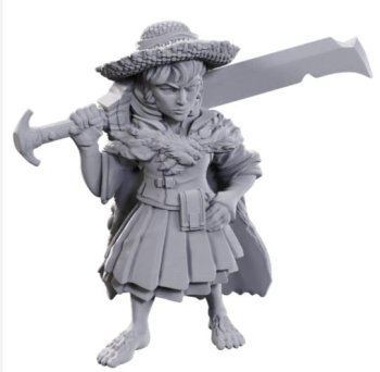 HALFLING MAGUS LOW-LEVEL - PATHFINDER MINIATURE