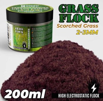 Herbe Statique 2-3mm- SCORCHED BROWN - 200ml