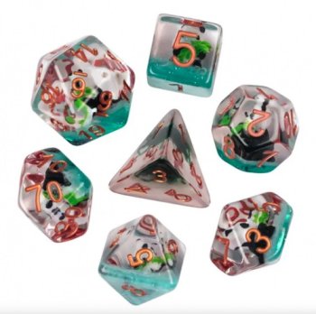 Lot de 7 des resine gamme Insert Panda