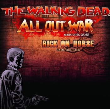 BOOSTER RICK SUR CHEVAL - EXT. ALL OUT WAR