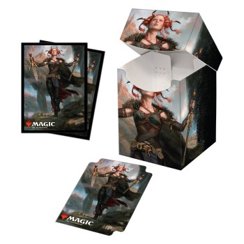 DECKBOX+SLEEVES COMMANDER LEGENDS : JESKA