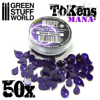 50 JETONS MANA VIOLETS