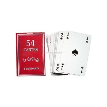 Jeu 54 cartes standard