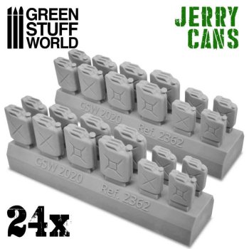 24x Jerrycans en Résine