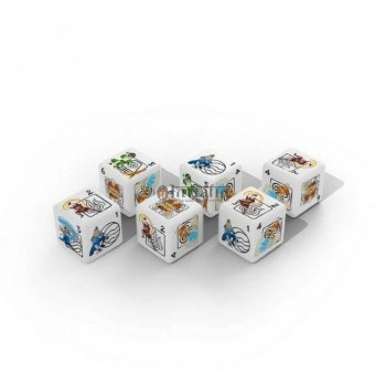 SET DE D6 AVATAR DERNIER MAITR
