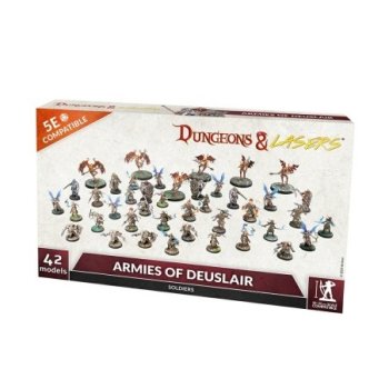 ARMIES OF DEUSLAIR - Dungeons & Lasers - Figurines