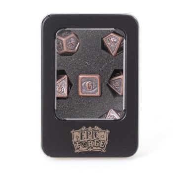 7 D METAL DEVIL EYE BRONZ 16MM