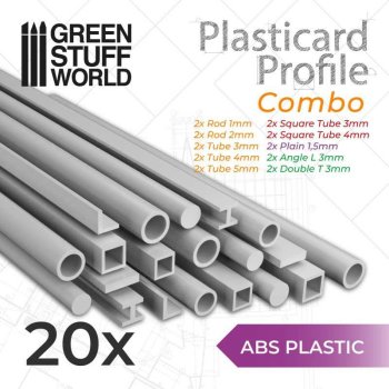 PLASTICARD PROFILE MIXTES (20)