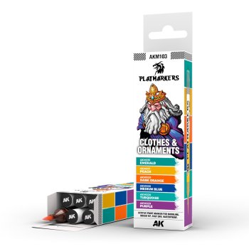 SET CLOTHES & ORNAMENTS PLAYMARKER AK