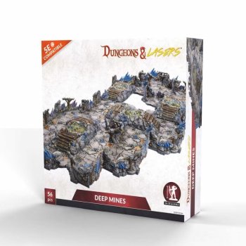 DEEP MINES Dungeons & Lasers - Decors Non Paint
