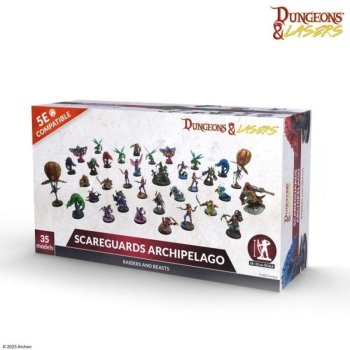 SCAREGUARDS ARCHIPELAGO - Dungeons & Lasers - Figurines 