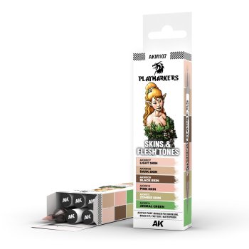SET SKIN & FLESH PLAYMARKER AK