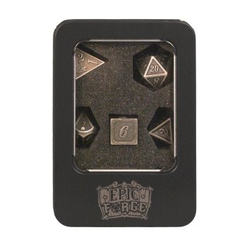 Lot 7 des metal 14mm (boite metal) - Outlined Silver