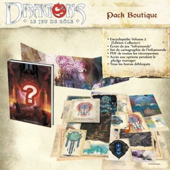 DRAGONS – ENCYCLOPEDIE 2 INFRAMONDE – PACK EXCLUSIF DRAGON ROUGE