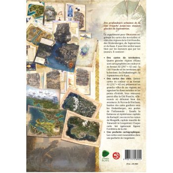 SET DE CARTOGRAPHIES ENCYCLOPEDIE VOLUME 1 - DRAGONS