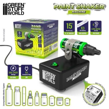 PAINT SHAKER MACHINE / MELANGEUR DE PEINTURE GREEN STUFF WORLD