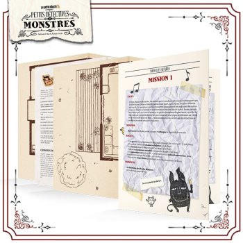 3 MISSIONS MONSTRUEUSES POUR PETITS DETECTIVE DE MONSTRES 