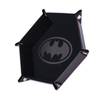 PISTE DES BATMAN NOIRE 19X19 CUIR ET VELOURS